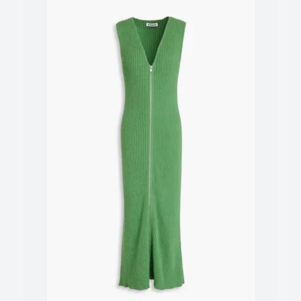 JIL SANDER - Green dress